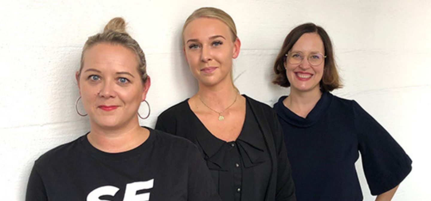 Satu Sutelainen, Nita Austero ja Kati Palsanen