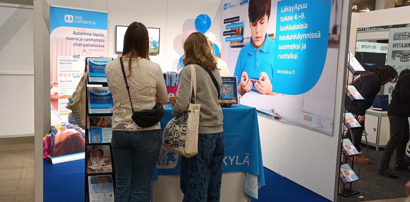 SOS-Lapsikylän osasto Educa-messuilla 2026
