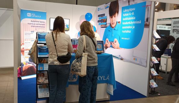 SOS-Lapsikylän osasto Educa-messuilla 2026